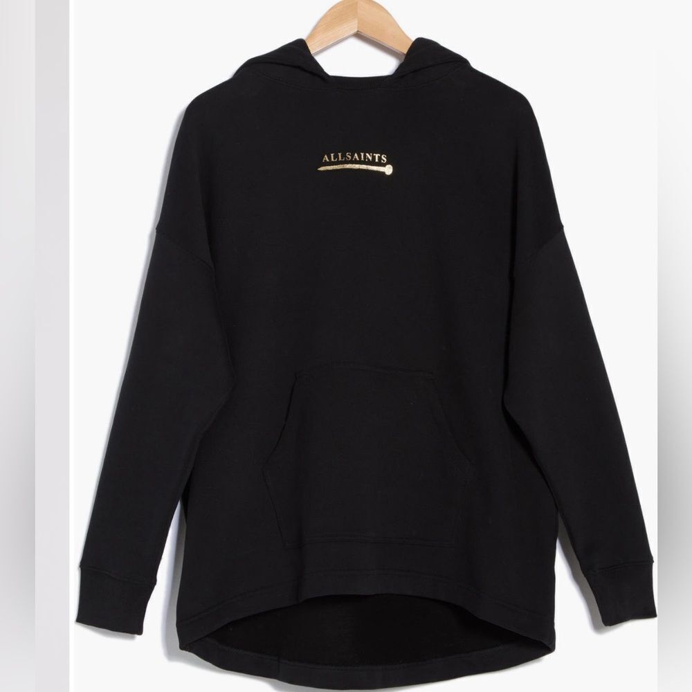 All Saints Black Hoodie with Gold Logo🎉last Deal - Picture 2 of 4